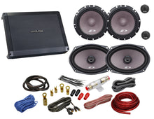 Load image into Gallery viewer, Alpine Bundle SXE-6926s 6x9" Coax SXE-1751s 6.5" Component BBX-F1200 4-Ch Amp &amp; Wiring