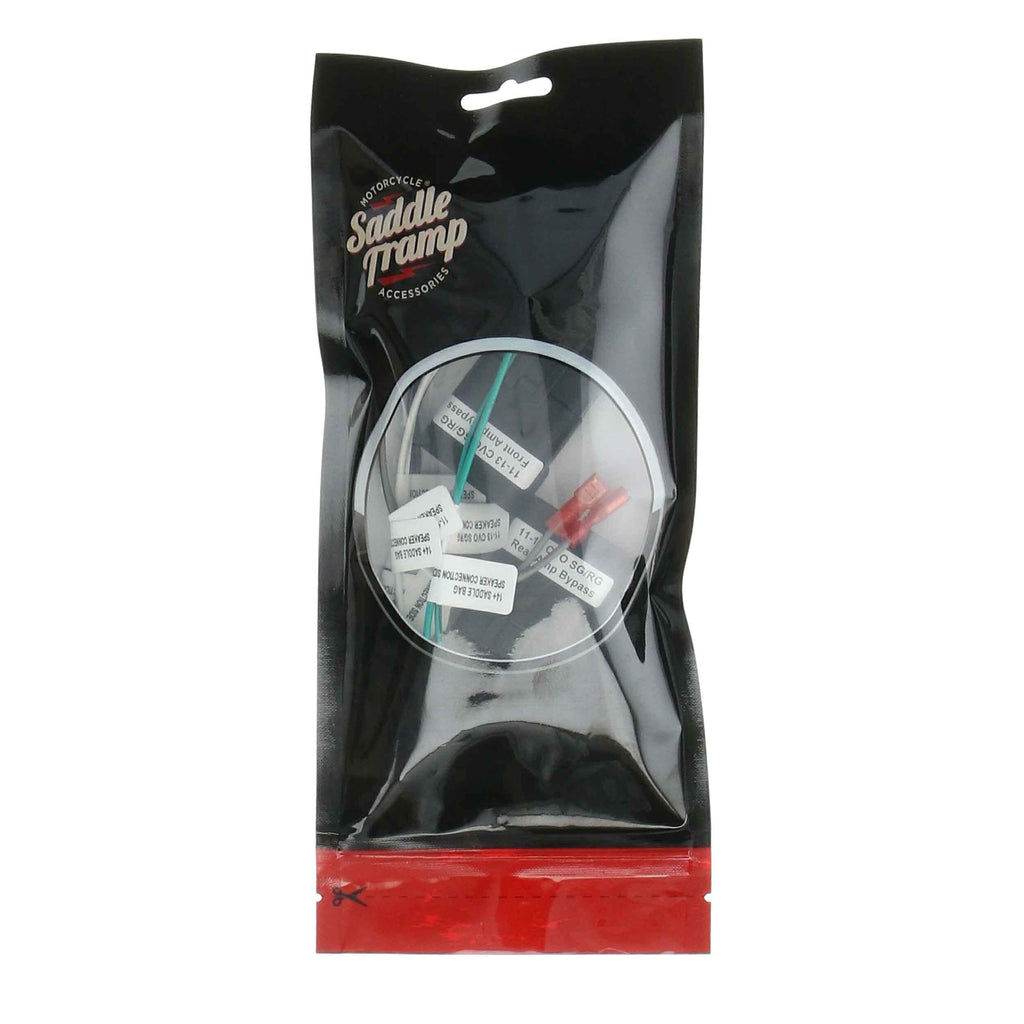 Saddle Tramp BC-9725 CVO Amp Bypass Harness - Compatible Fits for Select Harley-Davidson® FLH/FLT 2011-2013