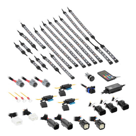 Saddle Tramp BC-CHASE-K1 16-Piece Chasing LED Strip Kit