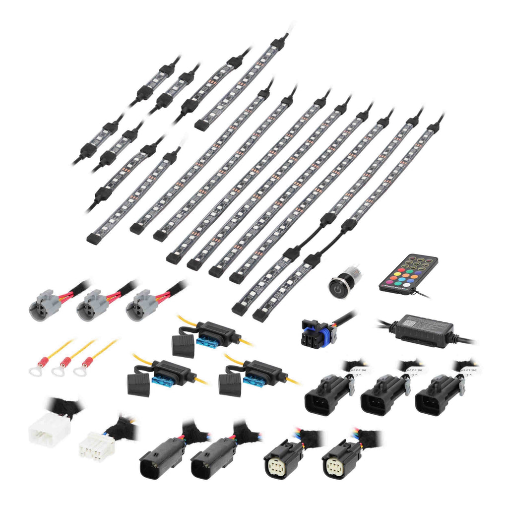 Saddle Tramp BC-CHASE-K1 16-Piece Chasing LED Strip Kit