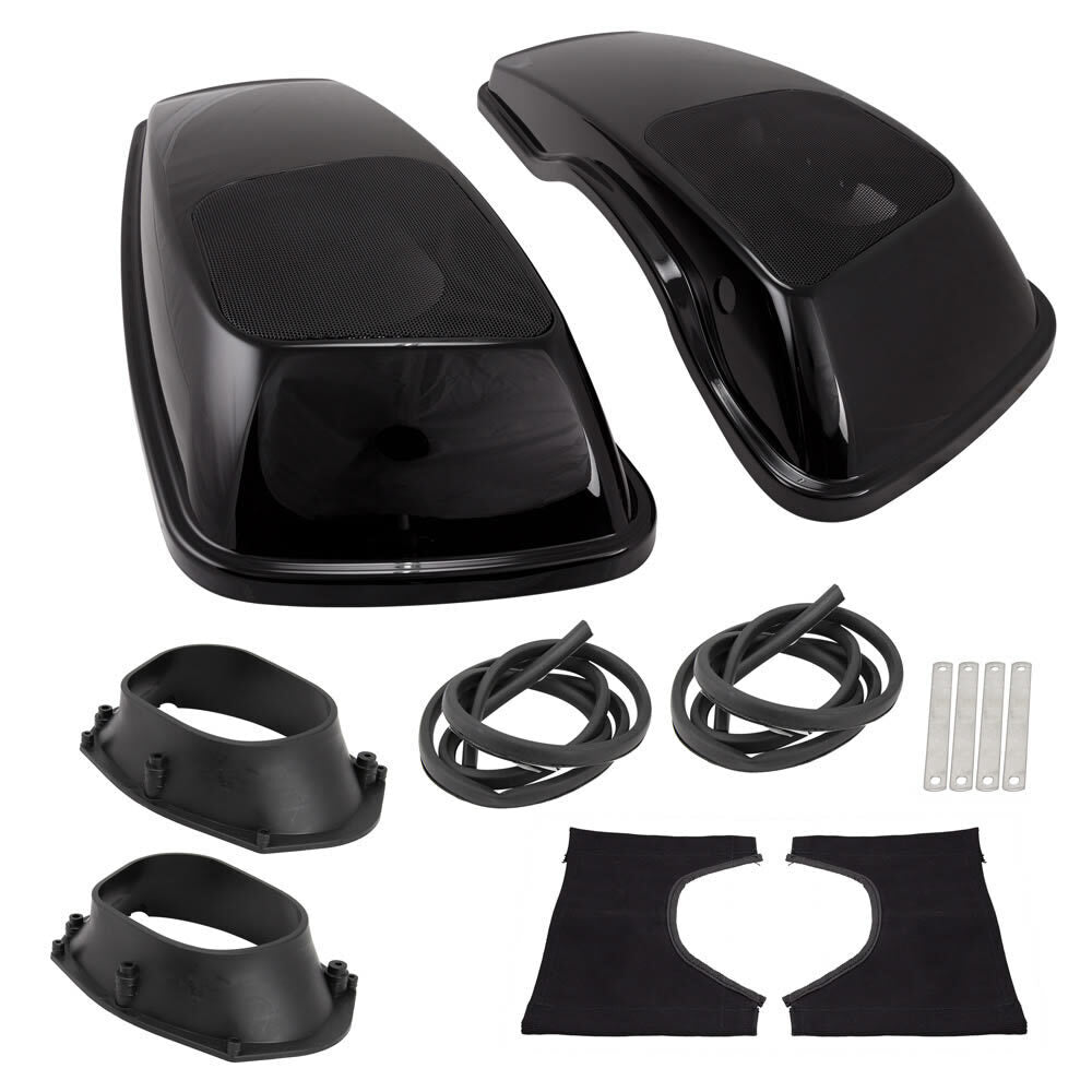 Saddle Tramp BC-HD69-14U Rushmore® CVO Saddlebag Lid with 6x9" Speaker Adapters - Compatible Fits for Harley-Davidson® Touring Models 2014-2023.5