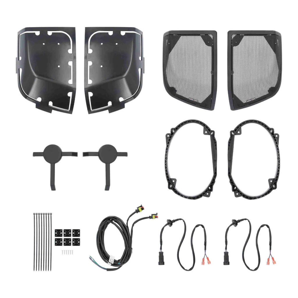 Saddle Tramp BC-HDC69-2 Cut-In Saddlebag Lids - Compatible Fits for Select Harley-Davidson® Models 2014-2023.5