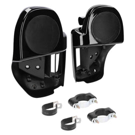 Saddle Tramp BC-HDLFSP2 Lower Vented Fairings with Speaker Housing - Compatible Fits for Harley-Davidson® Air Cooled Touring Models 1997-2023.5