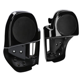 Saddle Tramp BC-HDLFSP2 Lower Vented Fairings with Speaker Housing - Compatible Fits for Harley-Davidson® Air Cooled Touring Models 1997-2023.5