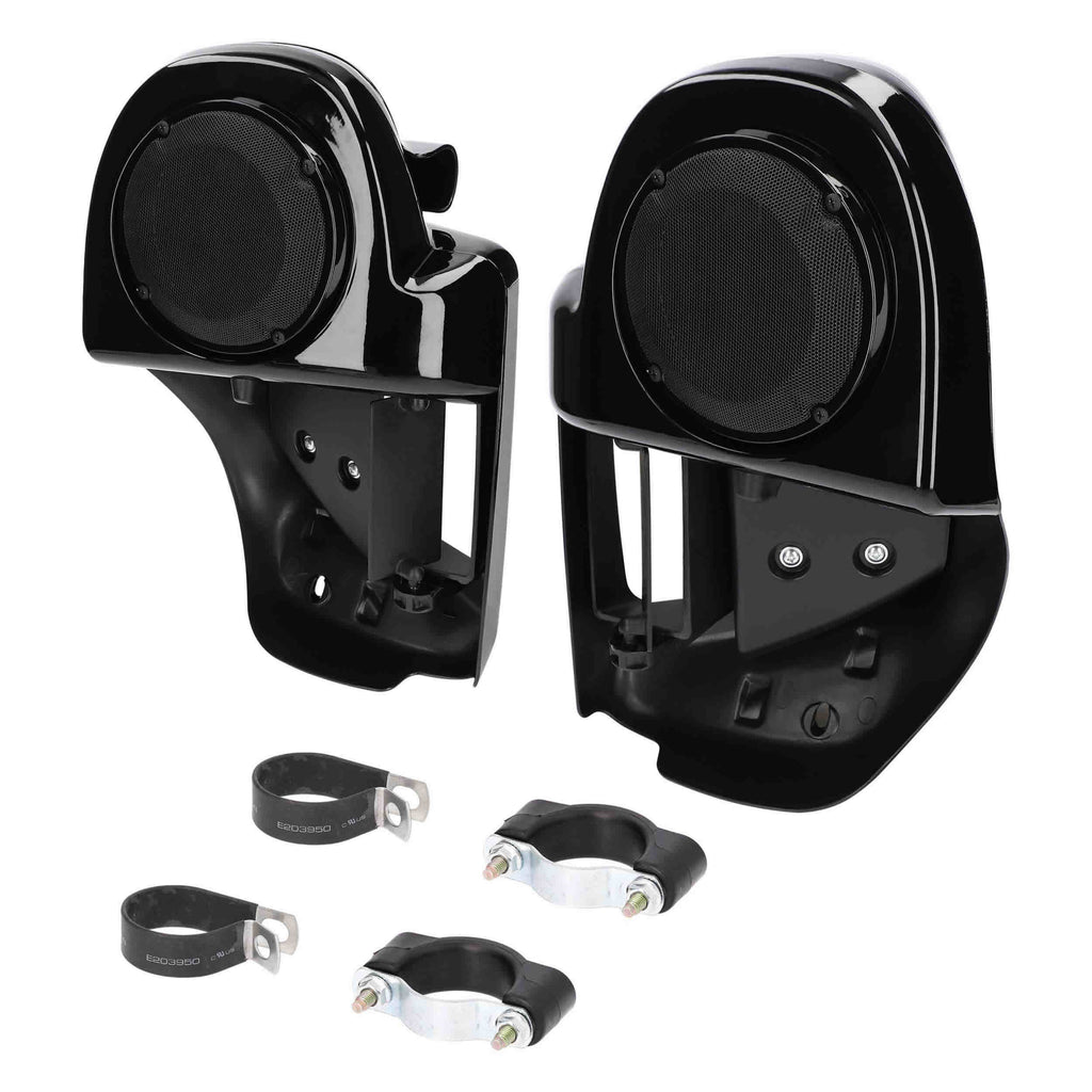 Saddle Tramp BC-HDLFSP2 Lower Vented Fairings with Speaker Housing - Compatible Fits for Harley-Davidson® Air Cooled Touring Models 1997-2023.5