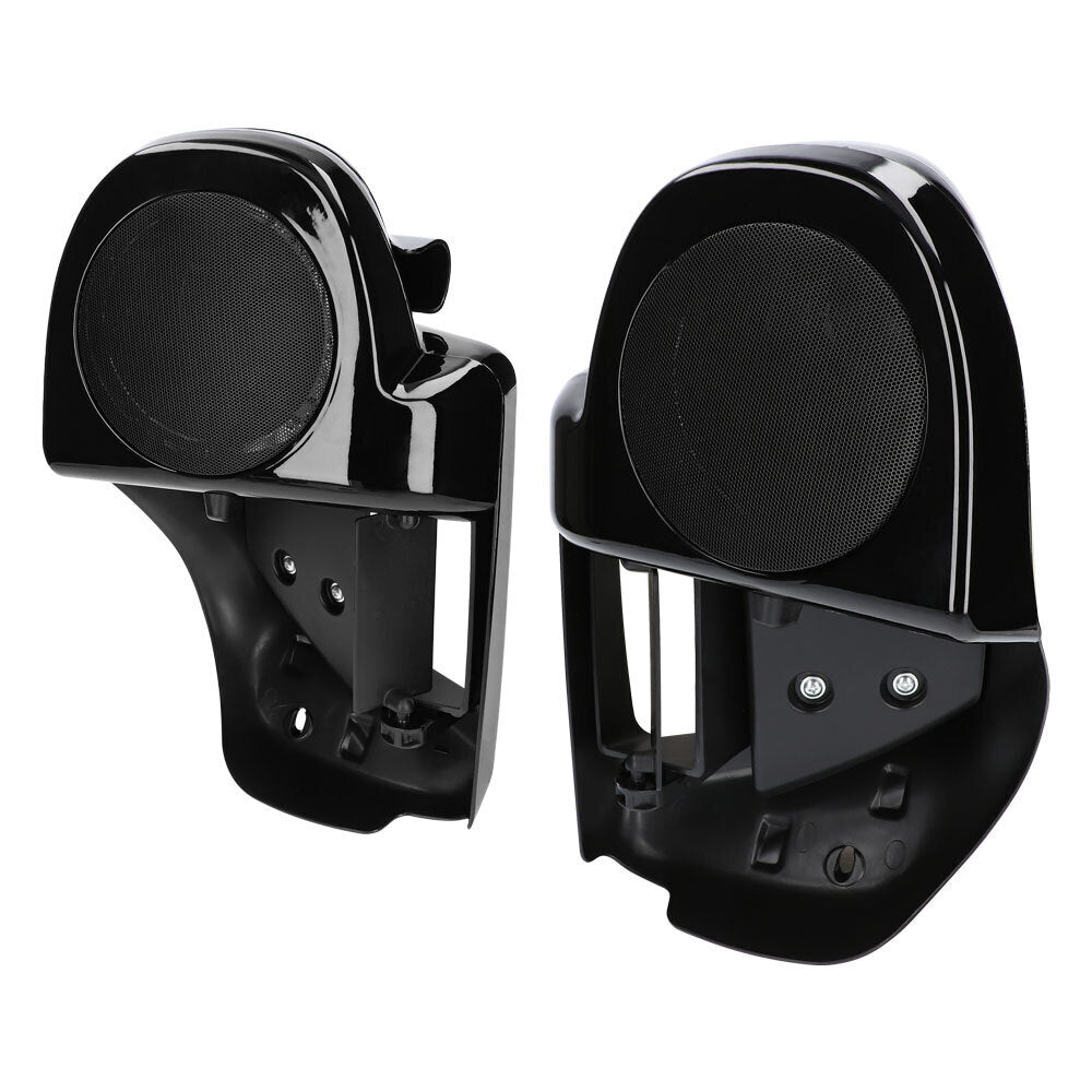 Saddle Tramp BC-HDLFSP2 Lower Vented Fairings with Speaker Housing - Compatible Fits for Harley-Davidson® Air Cooled Touring Models 1997-2023.5