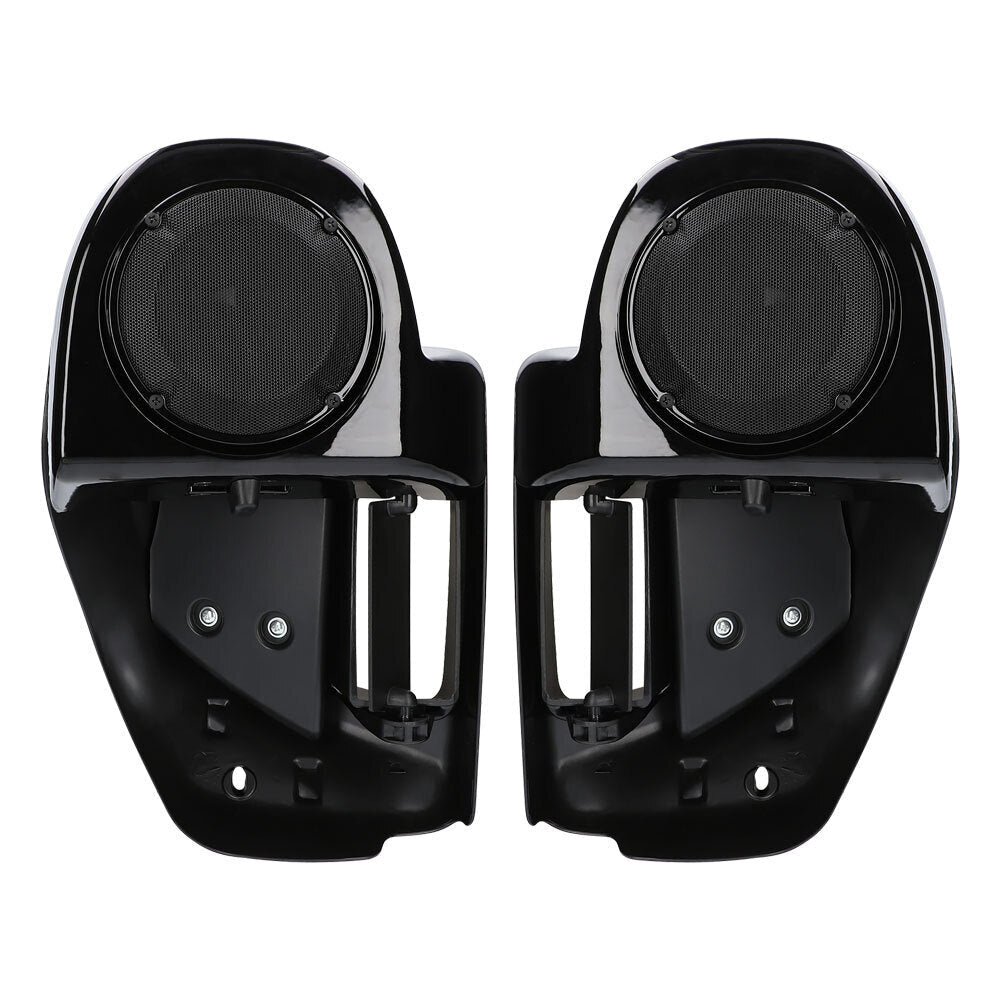 Saddle Tramp BC-HDLFSP2 Lower Vented Fairings with Speaker Housing - Compatible Fits for Harley-Davidson® Air Cooled Touring Models 1997-2023.5