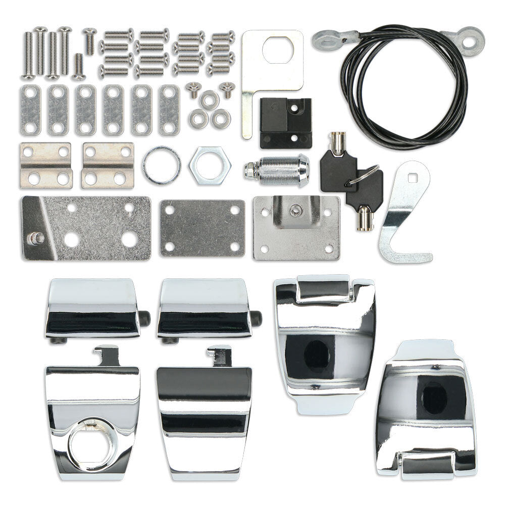 Saddle Tramp BC-TPHK Tour-Pak Latch and Hardware Kit - Compatible Fits for Harley-Davidson 1996-2013