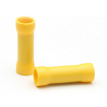 Load image into Gallery viewer, MK Audio KBCV1210Y 12/10 Gauge Fully Insulated Nylon Butt Connectors (Yellow)