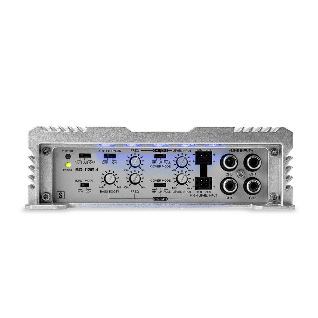 Hifonics BG-1100.4 BRUTUS BG 1100 Watt Four Channel Amplifier