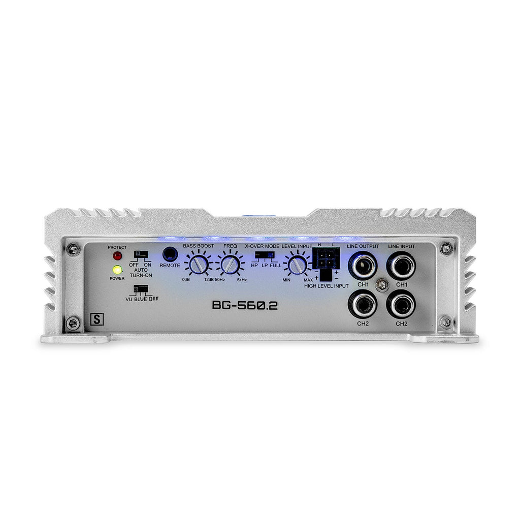 Hifonics BG-560.2 BRUTUS BG 560 Watt Two Channel Amplifier