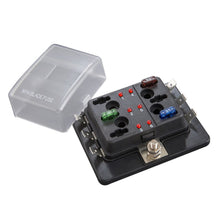 Load image into Gallery viewer, Install Bay BLM-I-306 Fuse Block ATM With LED Indicator - 6 Position