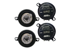 Load image into Gallery viewer, 2 Pair Absolute BLS-3050 3.5" 2-Way 200 Watts Full Range Coaxial Car Speakers