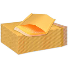 Load image into Gallery viewer, BM Paper 100 #1 7.25X11" Kraft Poly Bubble Mailers Padded Envelopes Bulk Bubble Lined Wrap Polymailer Bags