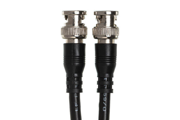 Hosa BNC-59-110 75-ohm RG-59/U BNC to BNC Coax Cable - 10 foot