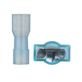 Install Bay BNFD250F Blue Nylon Female Quick Disconnect 16-14 Gauge .250