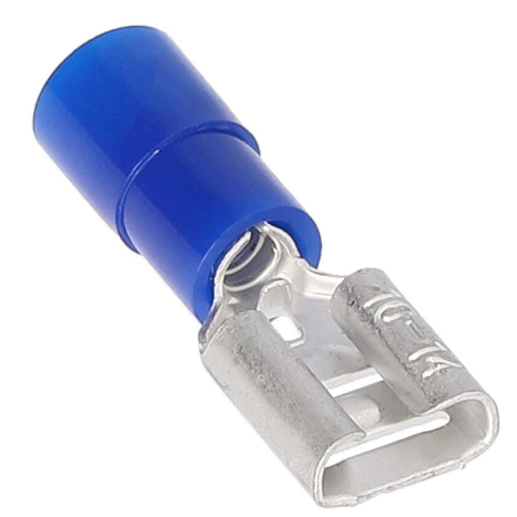 Install Bay BNFD250 Blue Nylon Female Quick Disconnect 16-14 Gauge .250