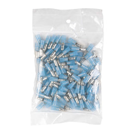 Install Bay BNMB180 Blue Nylon Male Bullet Connector 16-14 Gauge .180 100P