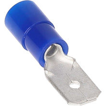 Load image into Gallery viewer, Install Bay BNMD250 Blue Nylon Male Quick Disconnect 16-14 Gauge .250