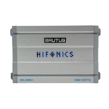 Load image into Gallery viewer, Hifonics BRL1200.1 BRUTUS BRL 1200 Watt Mono Block Amplifier