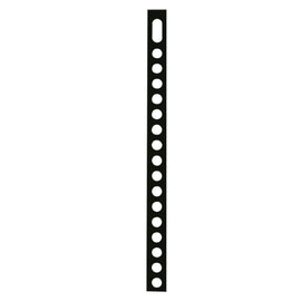 Install Bay BS9BK Metal Mounting Backstrap 9 Inch Black Powder Coated - Each