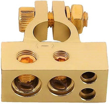 Load image into Gallery viewer, Absolute Universal High Quality Dual 4/8 Gauge Negative Battery Terminal