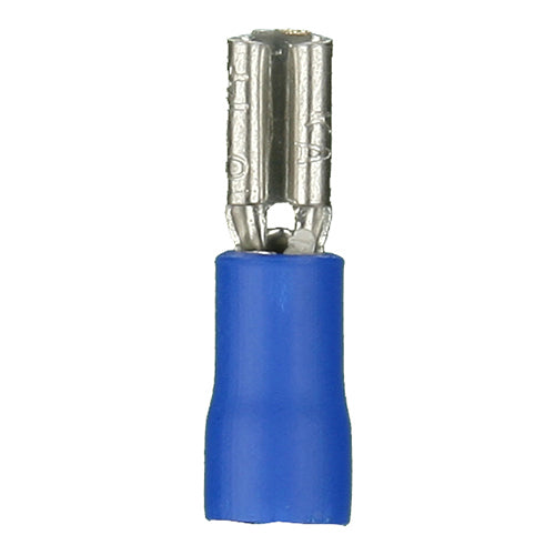 Install Bay BVFD110 Blue Vinyl Female Quick Disconnect 16-14 Gauge .110