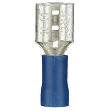 Load image into Gallery viewer, Install Bay BVFD205 Blue Vinyl Female Quick Disconnect 16-14 Gauge .205