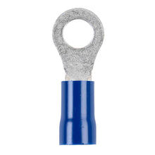 Load image into Gallery viewer, Install Bay BVRT6516 Blue Vinyl Ring Terminal 6 Gauge 5/16 inch - Package of 25