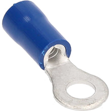 Load image into Gallery viewer, Install Bay BVRT8 Blue Vinyl Ring Terminal 16-14 Gauge #8 - Package of 100