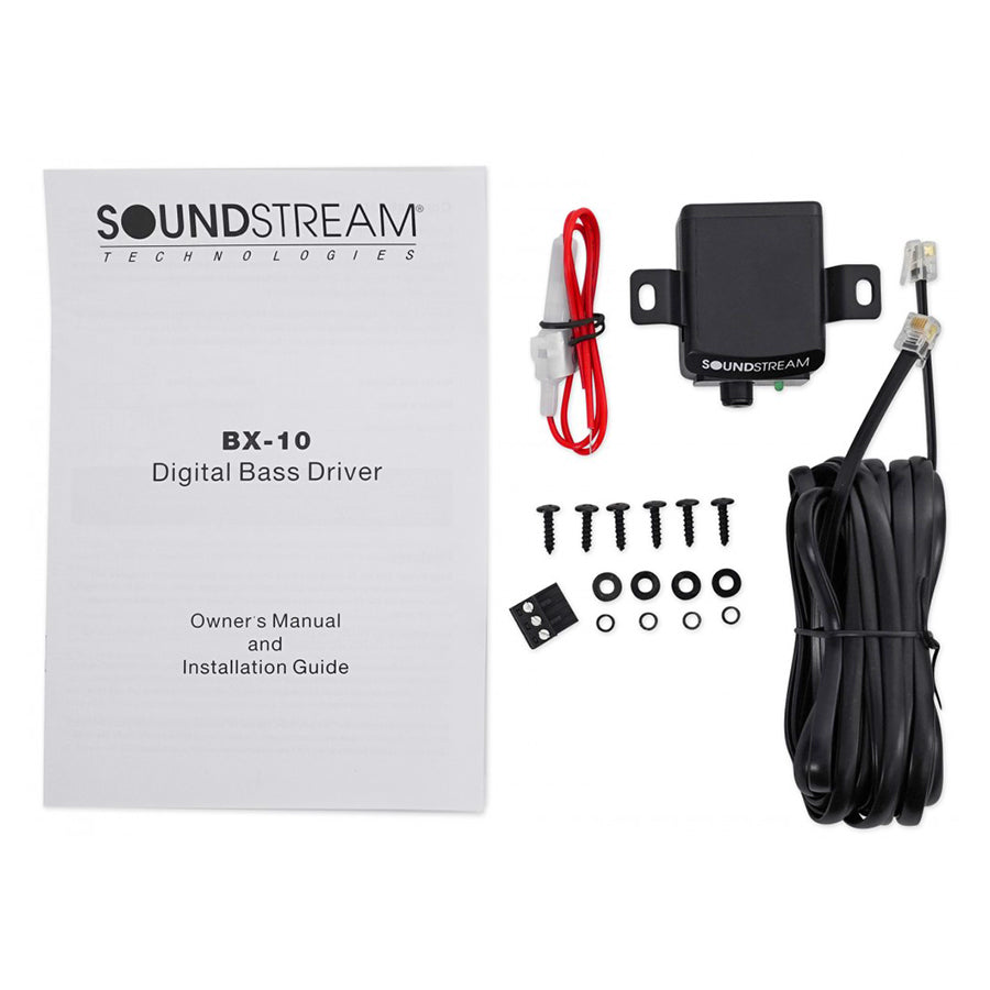 Soundstream BX-10 Digital Bass Reconstruction Processor with Remote+ Free Absolute Electrical Tape+ Phone Holder