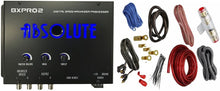Load image into Gallery viewer, Absolute BXPRO2 Epicenter Digital Bass Maximizer Processor with Dash Mount Remote Control &amp; 4Gauge Amp Kit