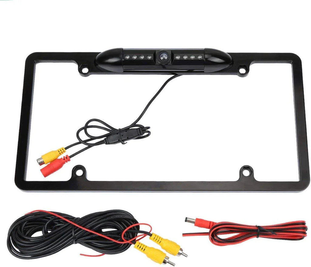 For Kenwood Alpine Pioneer JVC Sony Night Vision Color Rear View Camera Black Frame