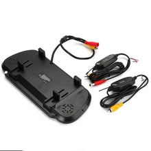 Load image into Gallery viewer, Absolute CAMPACK-700 7" LCD Rear View Mirror Monitor Car Monitor + IR Night Vision Car Camera Parking Assistance System Kit