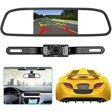 Load image into Gallery viewer, Absolute CAMPACK-700 7" LCD Rear View Mirror Monitor Car Monitor + IR Night Vision Car Camera Parking Assistance System Kit