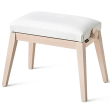 Load image into Gallery viewer, Casio BG-50WE Adjustable Piano Bench - White