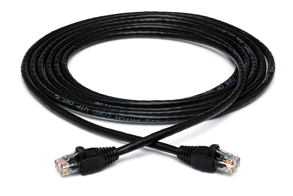 Hosa CAT-510BK Cat 5e Ethernet Cable - 10 foot