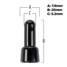 Load image into Gallery viewer, Install Bay CCLB1614 Crimp Cap Long Neck Black Nylon 16-14 Gauge - Package of 100