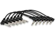Load image into Gallery viewer, Hosa CFS-112 Guitar Pedalboard Patch Cable - Right Angle to Right Angle - 12 inch