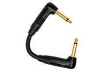 Load image into Gallery viewer, Hosa Edge CGK-000.5RR Right-angle to Right-angle Guitar Pedalboard Patch Cable - 6 inch
