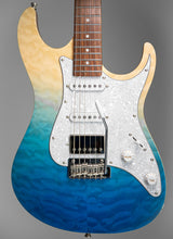 Load image into Gallery viewer, Tagima Stella DW-TBLF-DF/PW Electric Guitar - Transparent Blue