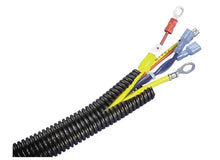 Load image into Gallery viewer, American Terminal  100 Ft 3/4" Split Wire Loom Conduit Polyethylene Tubing Black Color Sleeve Tube
