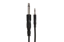 Hosa CMP-105 Interconnect Cable - 3.5mm TRS Male to 1/4-inch TS Male - 5 foot