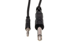 Load image into Gallery viewer, Hosa CMP-105 Interconnect Cable - 3.5mm TRS Male to 1/4-inch TS Male - 5 foot