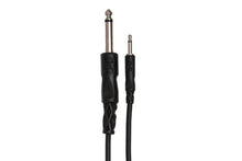 Load image into Gallery viewer, Hosa CMP-305 Interconnect Cable - 3.5mm TS Male to 1/4-inch TS Male - 5 foot