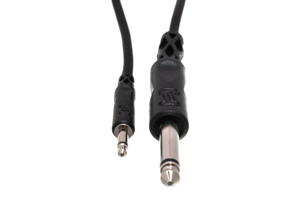 Hosa CMP-305 Interconnect Cable - 3.5mm TS Male to 1/4-inch TS Male - 5 foot