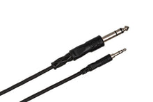 Load image into Gallery viewer, Hosa CMS-110 Stereo Interconnect Cable - 3.5mm TRS Male to 1/4-inch TRS Male - 10 foot