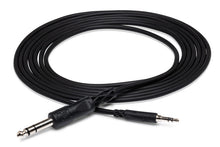 Load image into Gallery viewer, Hosa CMS-103 Stereo Interconnect Cable - 3.5mm TRS Male to 1/4-inch TRS Male - 3 foot
