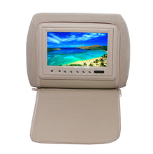 Load image into Gallery viewer, Absolute COM711IRC 7.5" Universal Headrest TFT/LCD Monitor W/IR Zipper Cover