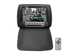 Load image into Gallery viewer, Absolute COM-950IRB 9.5-Inch Headrest Pillow with Zipper Cover TFT/LCD Monitor and Built-In IR Transmitter Black